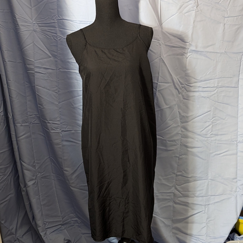 Elegant Black Slip Dress